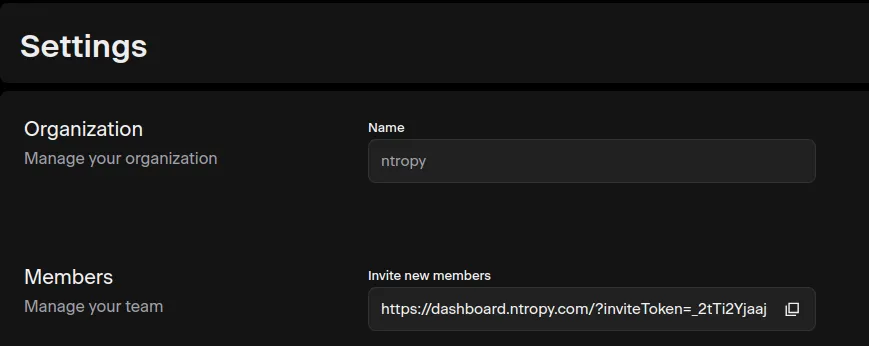 Invite users